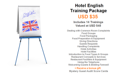 Training Packages Hotel English